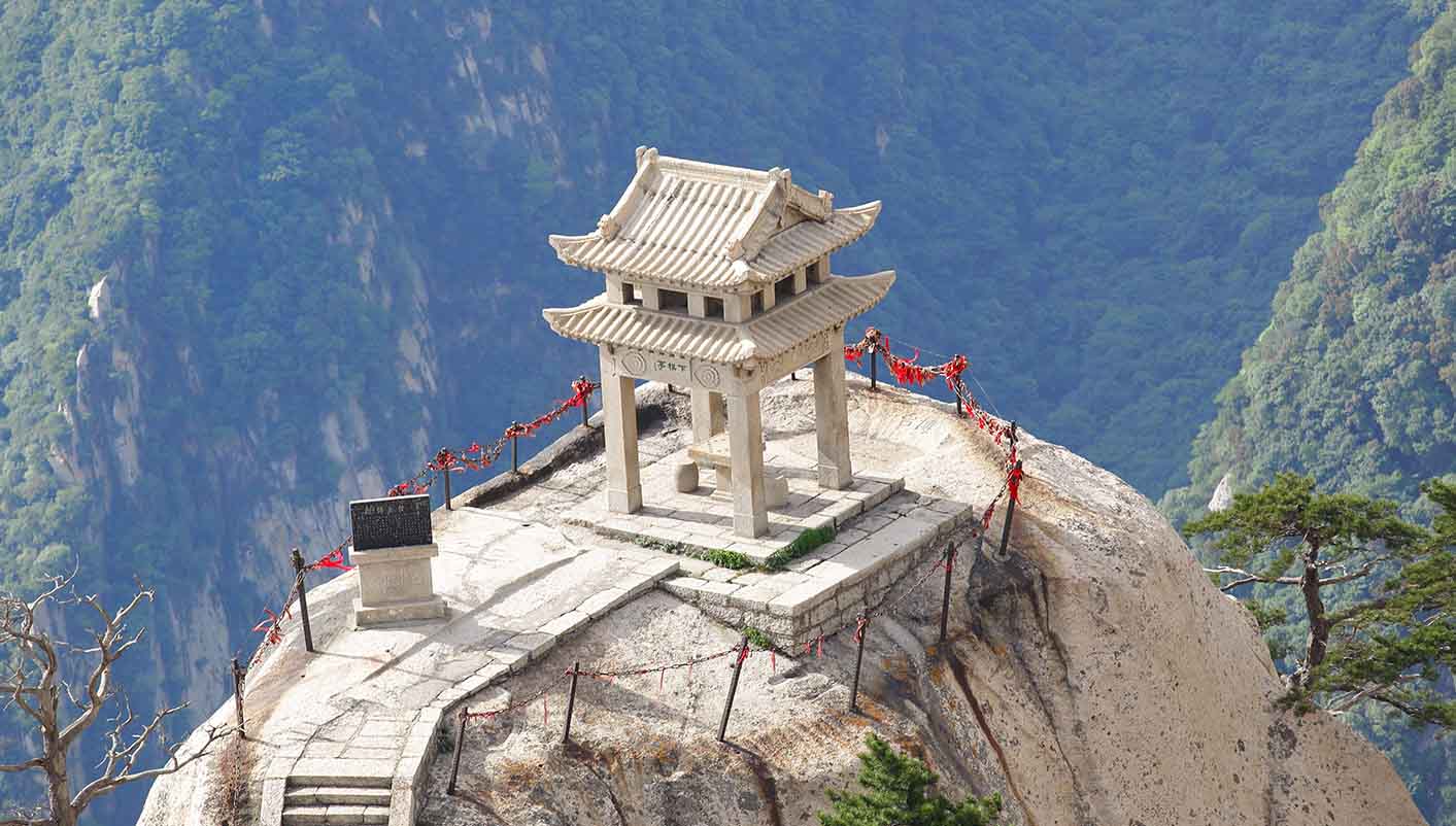 Hua Shan, la más elevada de las cinco montañas sagradas taoístas
